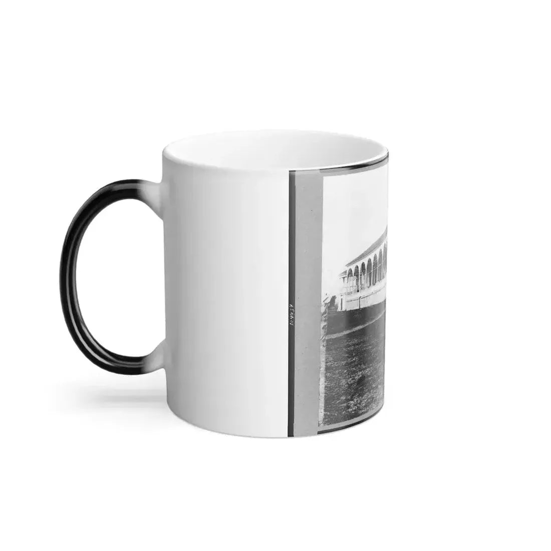 Club House Race Course, Where Federal Officers Were Confined, Charleston, S.C., April 1865 (U.S. Civil War) Color Changing Coffee Mug 11oz - Go Mug Yourself