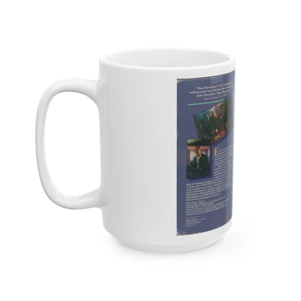 CLUB LIFE (VHS COVER) - White Coffee Mug-Go Mug Yourself