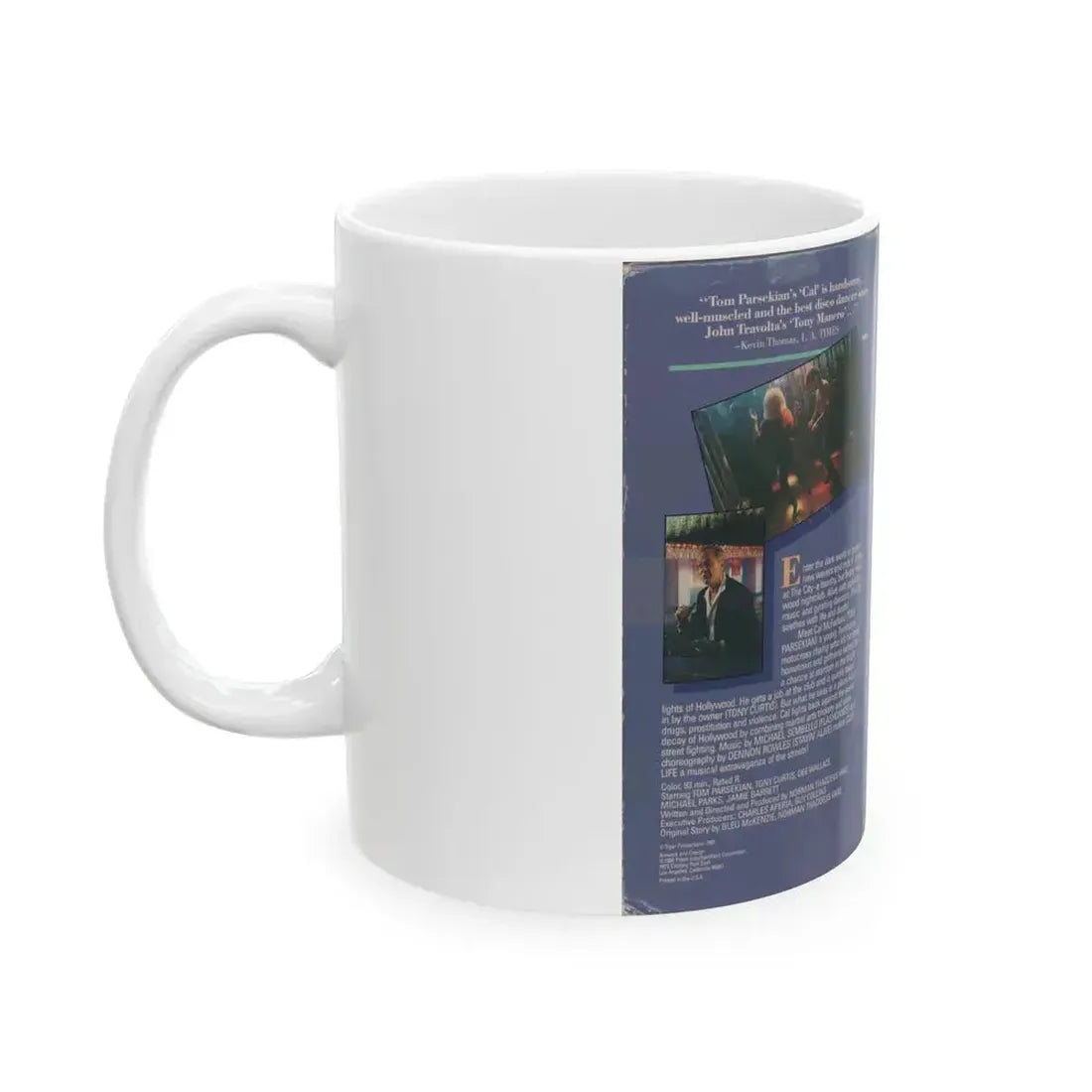 CLUB LIFE (VHS COVER) - White Coffee Mug - Go Mug Yourself