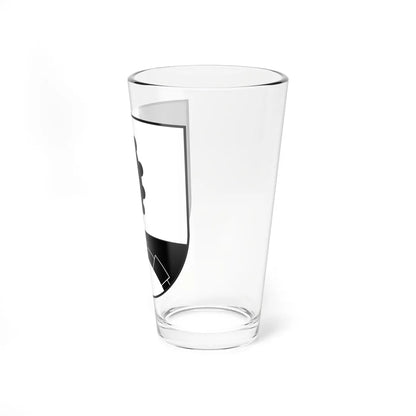 Clugin wappen (Switzerland) (Coat of Arms) Pint Glass 16oz - Go Mug Yourself