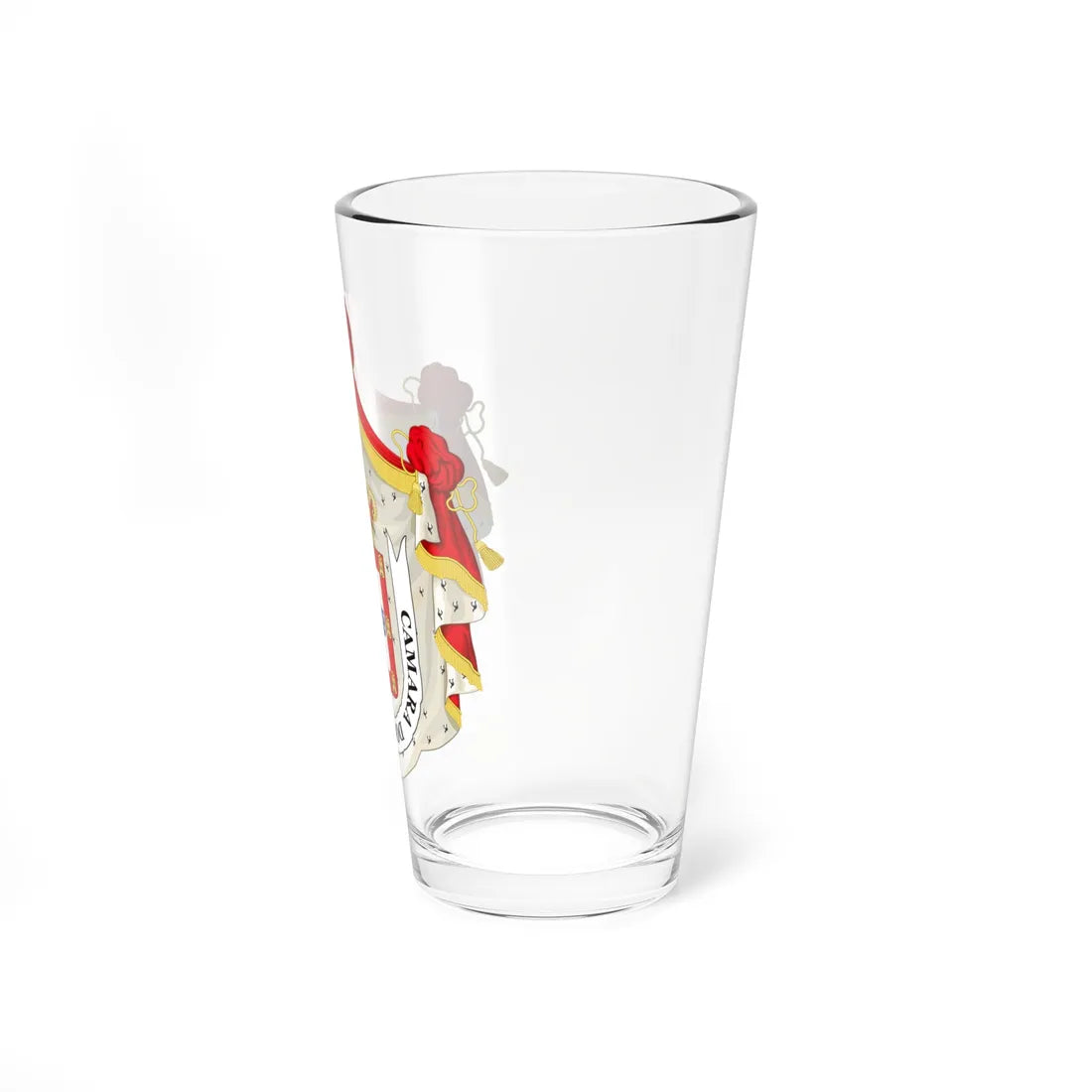 Câmara dos Senhores Deputados da Nação (Portugal) (Coat of Arms) Pint Glass 16oz - Go Mug Yourself