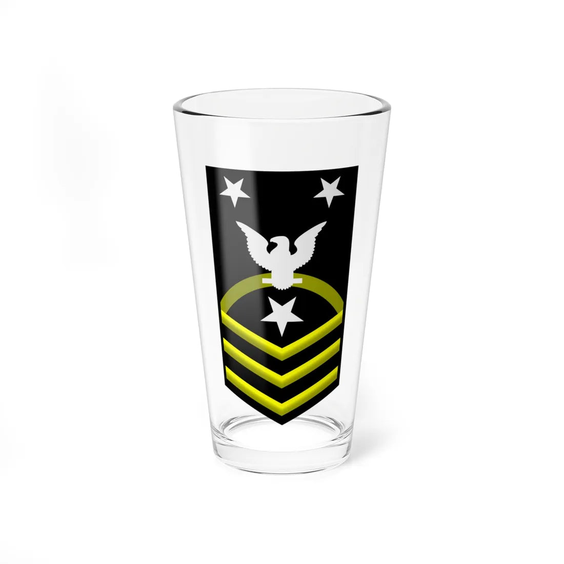 CMCPO (United States) (Military Rank) Pint Glass 16oz 16oz - Go Mug Yourself