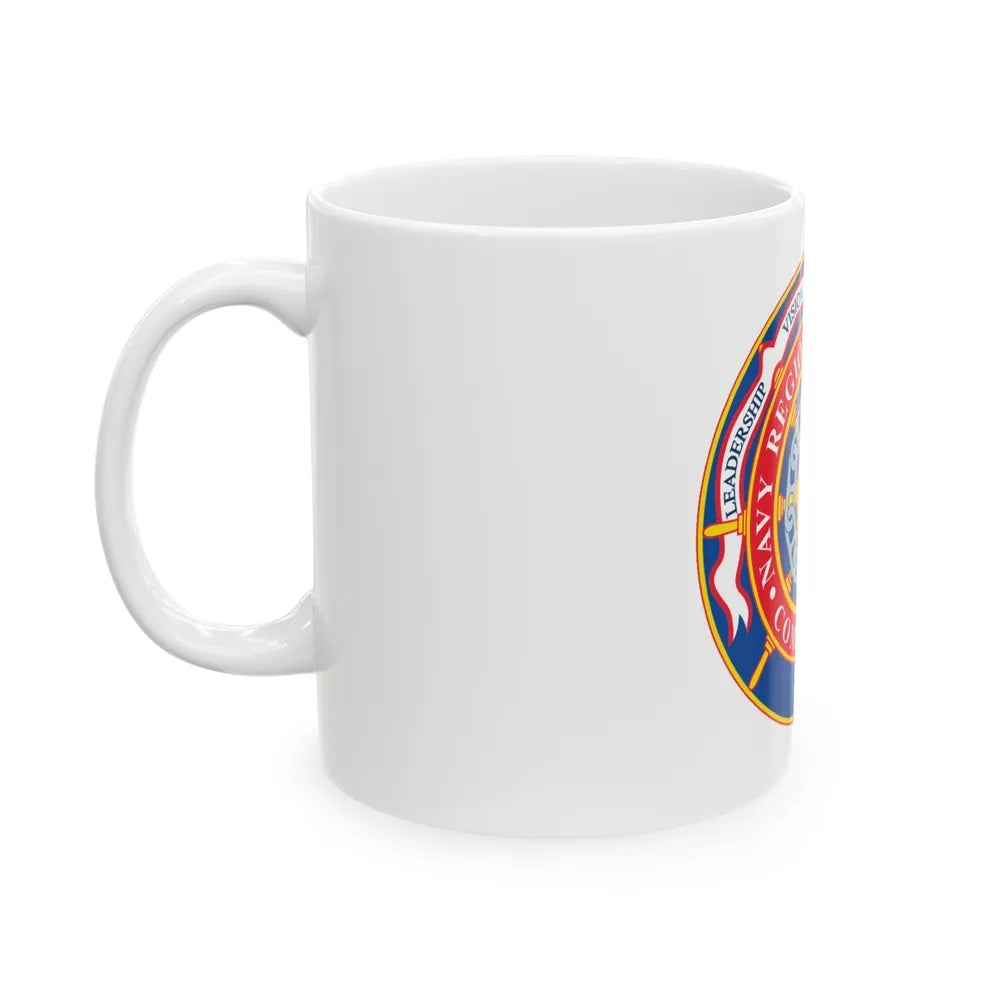 CMNDR Navy Region Mid Atlantic (U.S. Navy) White Coffee Mug-Go Mug Yourself