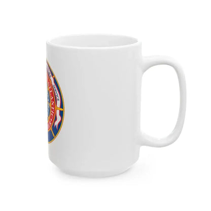 CMNDR Navy Region Mid Atlantic (U.S. Navy) White Coffee Mug - Go Mug Yourself