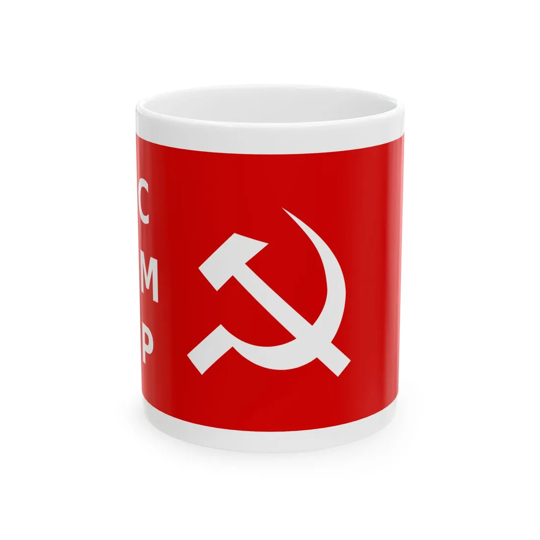 CMP-banner (India) White Coffee Mug 11oz - Go Mug Yourself