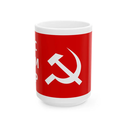 CMP-banner (India) White Coffee Mug 15oz - Go Mug Yourself