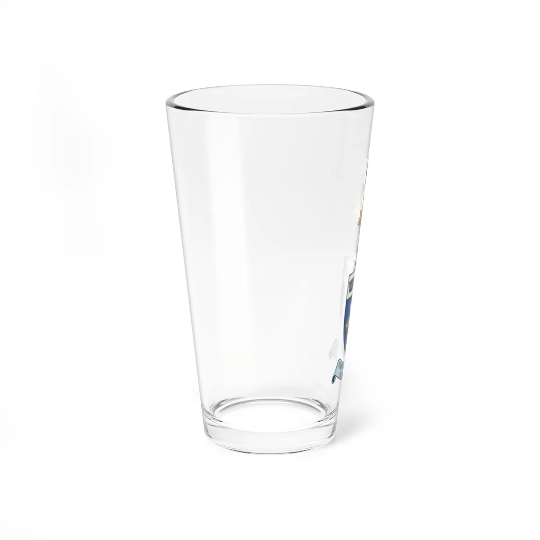 CMR Saint-Jean crest (Canada) (Coat of Arms) Pint Glass 16oz - Go Mug Yourself