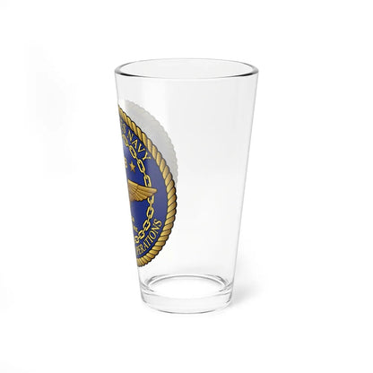 CNO Chief of Naval Operations N98 Dir Air Warfa (U.S. Navy) Pint Glass 16oz-Go Mug Yourself