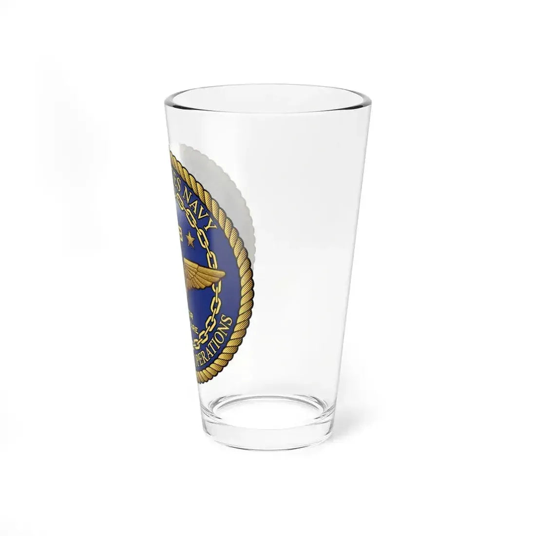 CNO Chief of Naval Operations N98 Dir Air Warfa (U.S. Navy) Pint Glass 16oz - Go Mug Yourself