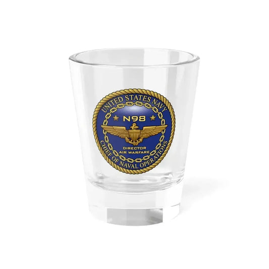 CNO Chief of Naval Operations N98 Dir Air Warfa (U.S. Navy) Shot Glass 1.5oz 1.5oz - Go Mug Yourself