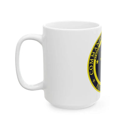 CNR EURAFCENT Commander Navy Region Europe Africa Central (U.S. Navy) White Coffee Mug - Go Mug Yourself
