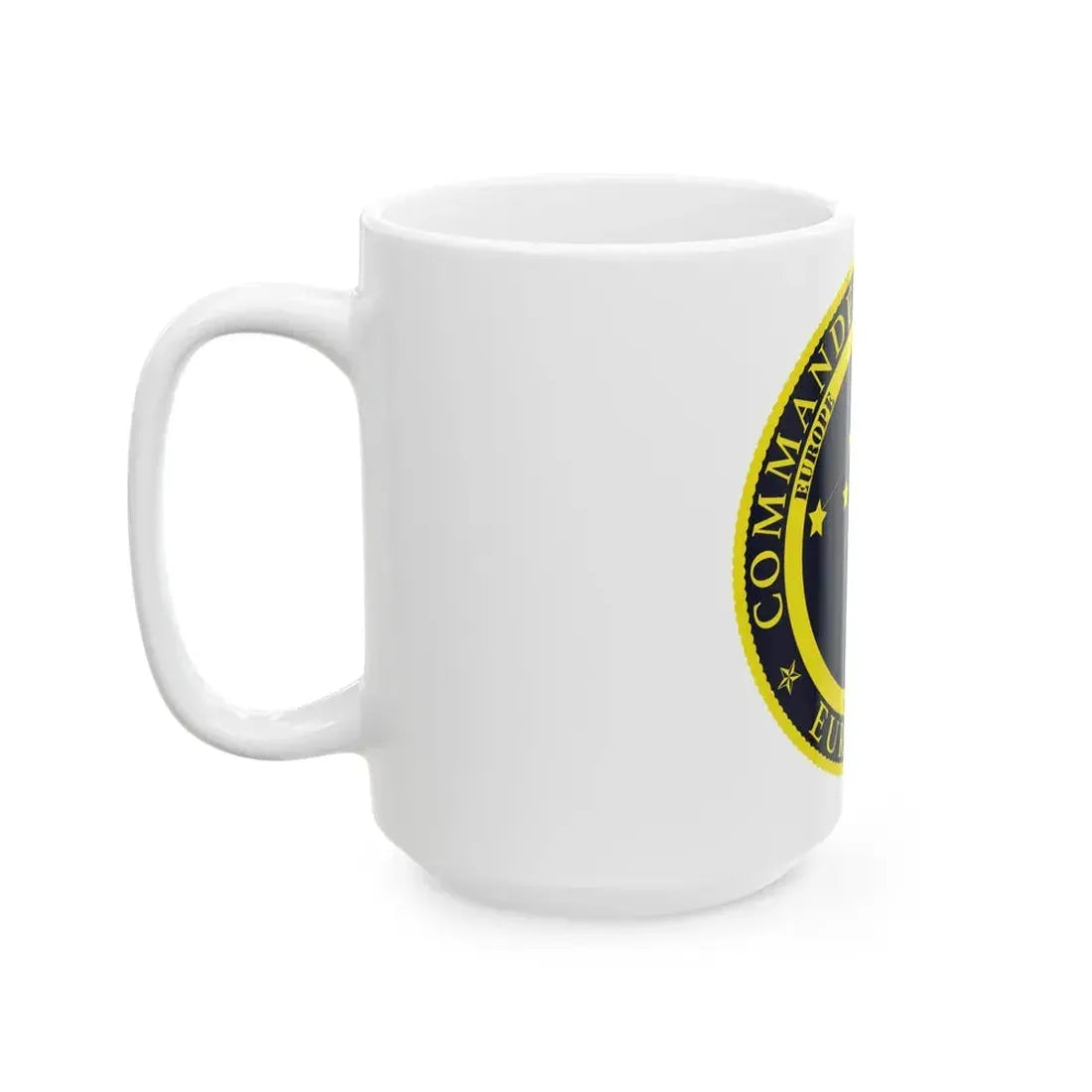 CNR EURAFCENT Commander Navy Region Europe Africa Central (U.S. Navy) White Coffee Mug - Go Mug Yourself