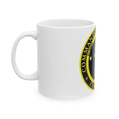 CNR EURAFCENT Commander Navy Region Europe Africa Central (U.S. Navy) White Coffee Mug - Go Mug Yourself