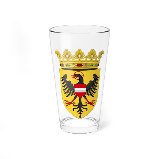 CoA Albert II of Habsburg (Austria) (Coat of Arms) Pint Glass 16oz 16oz - Go Mug Yourself