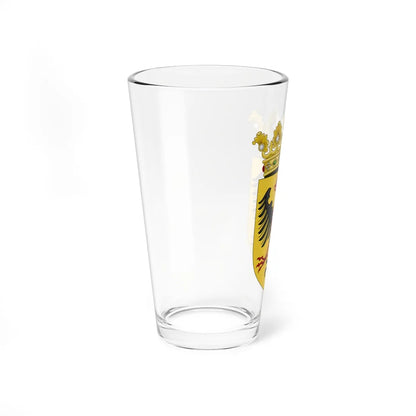 CoA Albert II of Habsburg Variant (Austria) (Coat of Arms) Pint Glass 16oz - Go Mug Yourself