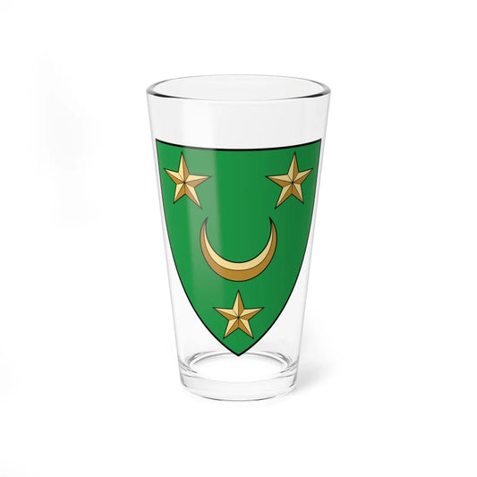 Coa Algeria Country History 1830-1962 (Algeria) (Coat of Arms) Pint Glass 16oz 16oz - Go Mug Yourself