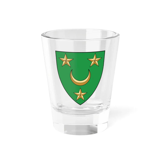 Coa Algeria Country History 1830-1962 (Algeria) (Coat of Arms) Shot Glass 1.5oz 1.5oz - Go Mug Yourself