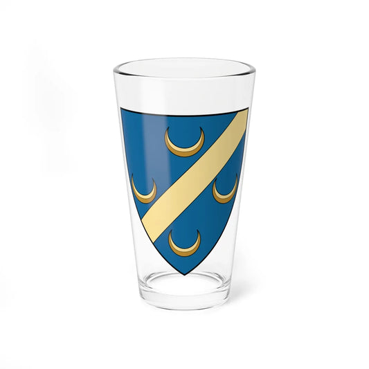 Coa Algeria Town Hussein Dey French Algeria (Algeria) (Coat of Arms) Pint Glass 16oz 16oz - Go Mug Yourself