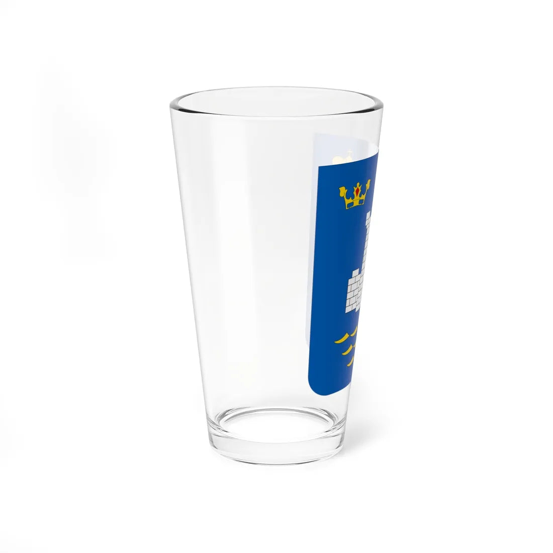 COA Alushta (Ukraine) (Coat of Arms) Pint Glass 16oz - Go Mug Yourself
