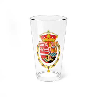 COA Archiduques Alberto e Isabel (Austria) (Coat of Arms) Pint Glass 16oz 16oz - Go Mug Yourself