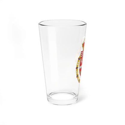 COA Archiduques Alberto e Isabel (Austria) (Coat of Arms) Pint Glass 16oz - Go Mug Yourself