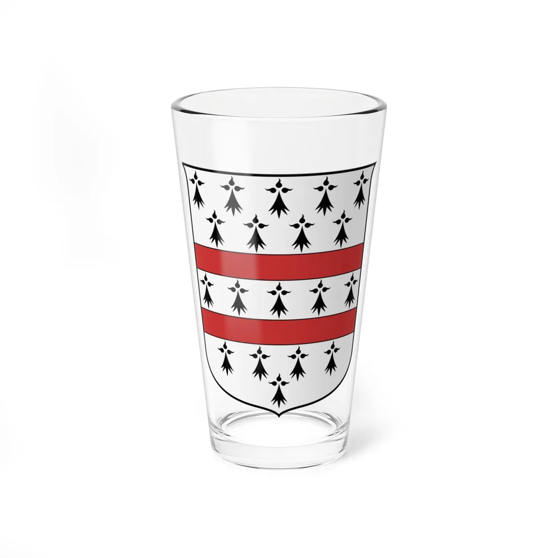 Coa Austria-Hungary Family Grof Laval Nugent 1827 (Hungary) (Coat of Arms) Pint Glass 16oz 16oz - Go Mug Yourself