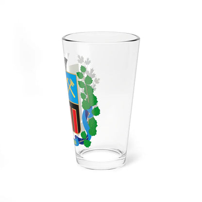 COA Avdiivka (Ukraine) (Coat of Arms) Pint Glass 16oz - Go Mug Yourself