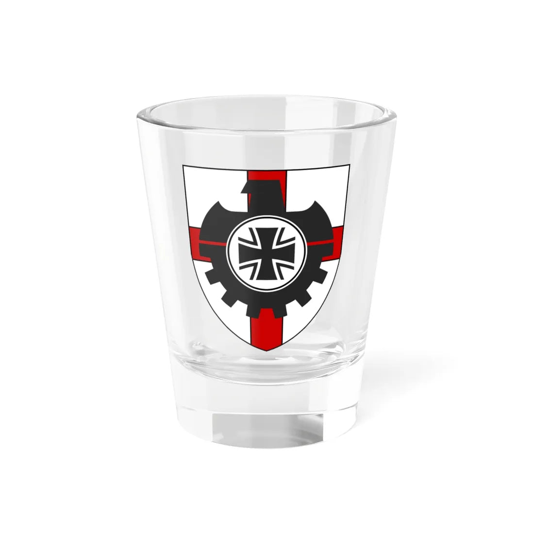 COA BAAINBw (Germany) (Coat of Arms) Shot Glass 1.5oz 1.5oz - Go Mug Yourself