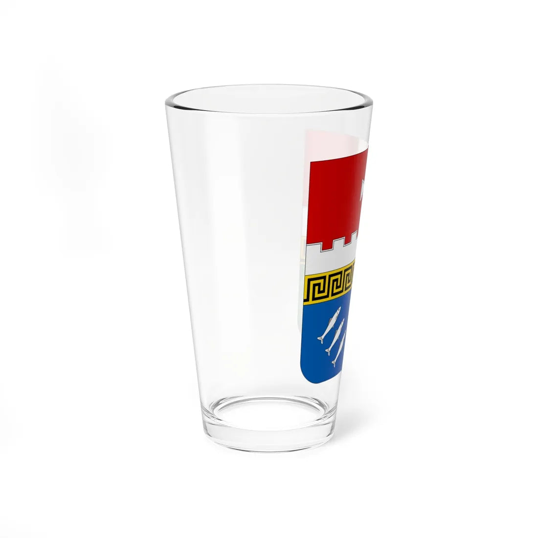 COA Balaklavskyi Sevastopol Ukraine (Russia) (Coat of Arms) Pint Glass 16oz - Go Mug Yourself
