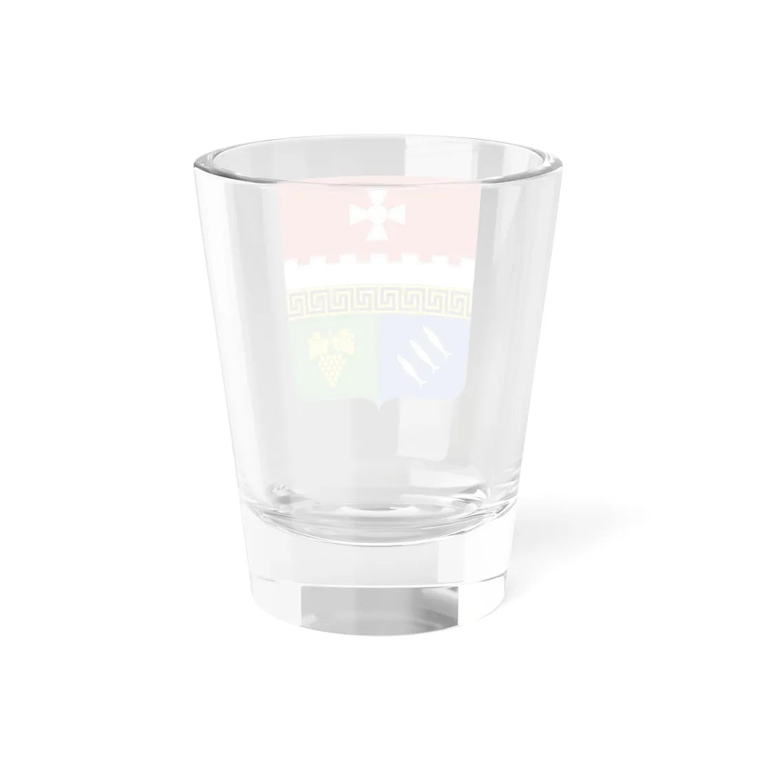 COA Balaklavskyi Sevastopol Ukraine (Russia) (Coat of Arms) Shot Glass 1.5oz - Go Mug Yourself