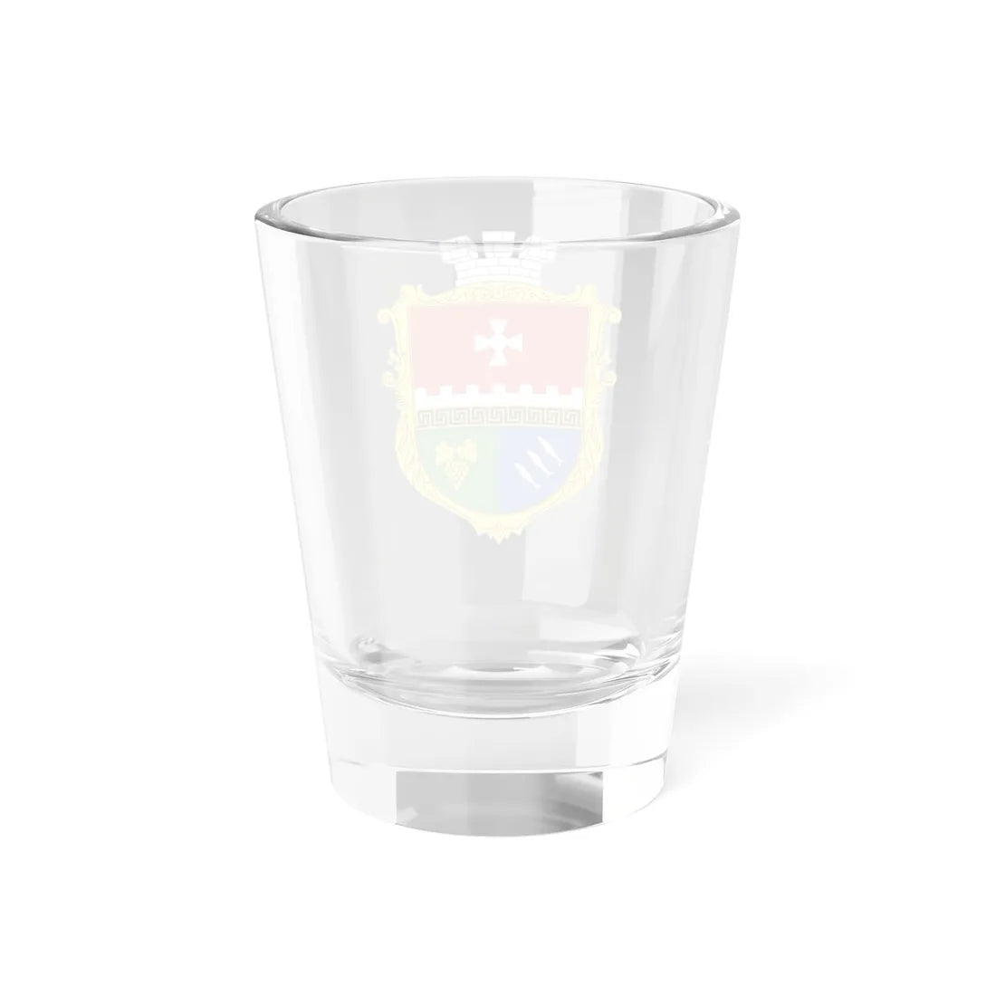 COA Balaklavskyi Sevastopol Ukraine UHT (Russia) (Coat of Arms) Shot Glass 1.5oz - Go Mug Yourself