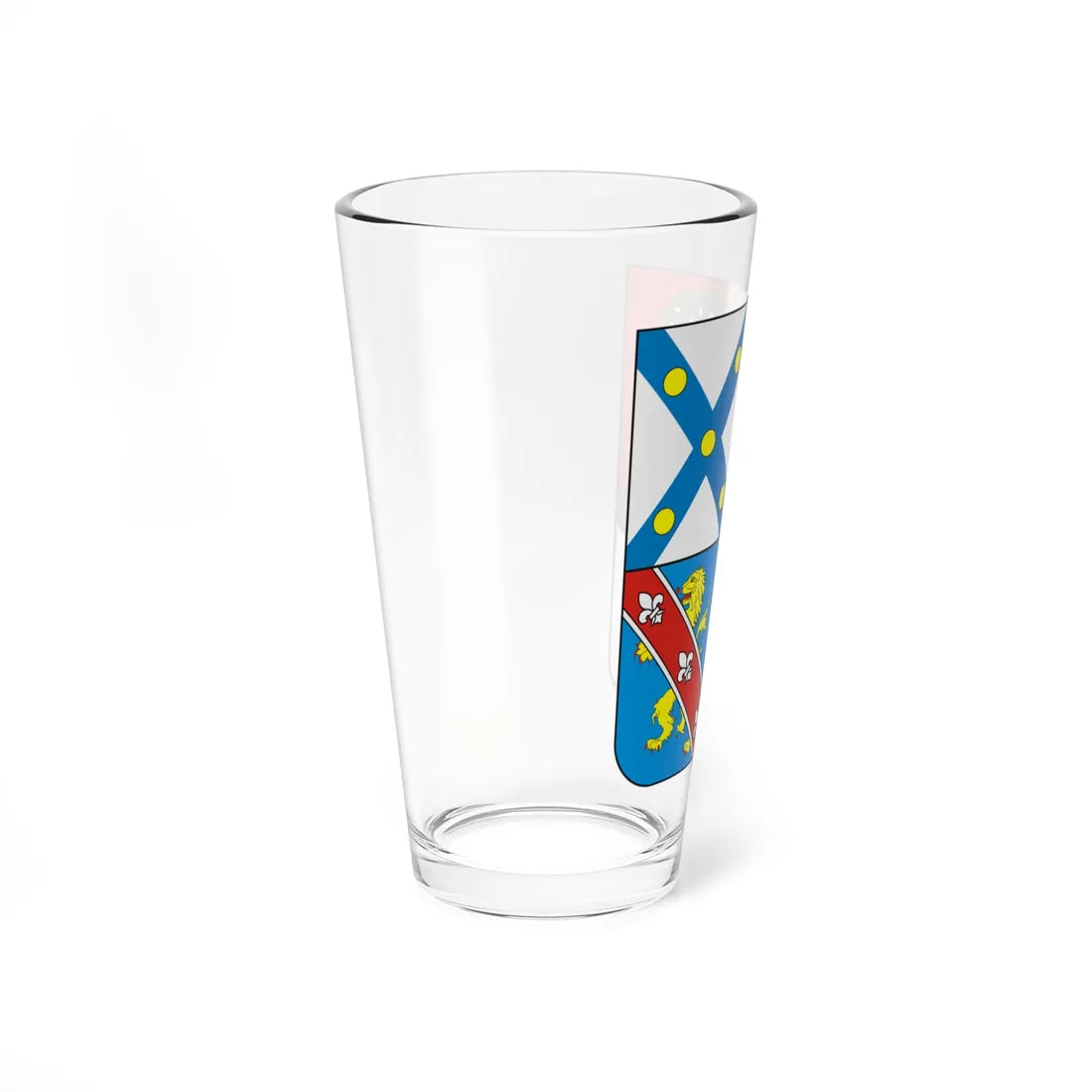 COA Baron of Alegrete (Brazil) (Coat of Arms) Pint Glass 16oz - Go Mug Yourself