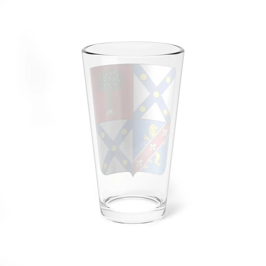 COA Baron of Alegrete (Brazil) (Coat of Arms) Pint Glass 16oz - Go Mug Yourself