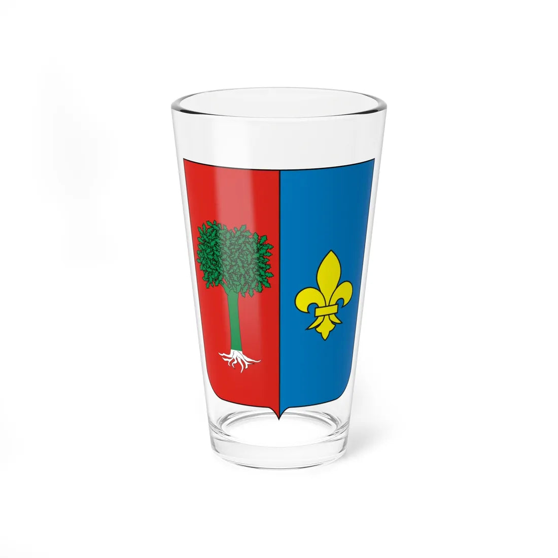 COA Baron of Beberibe (Brazil) (Coat of Arms) Pint Glass 16oz 16oz - Go Mug Yourself