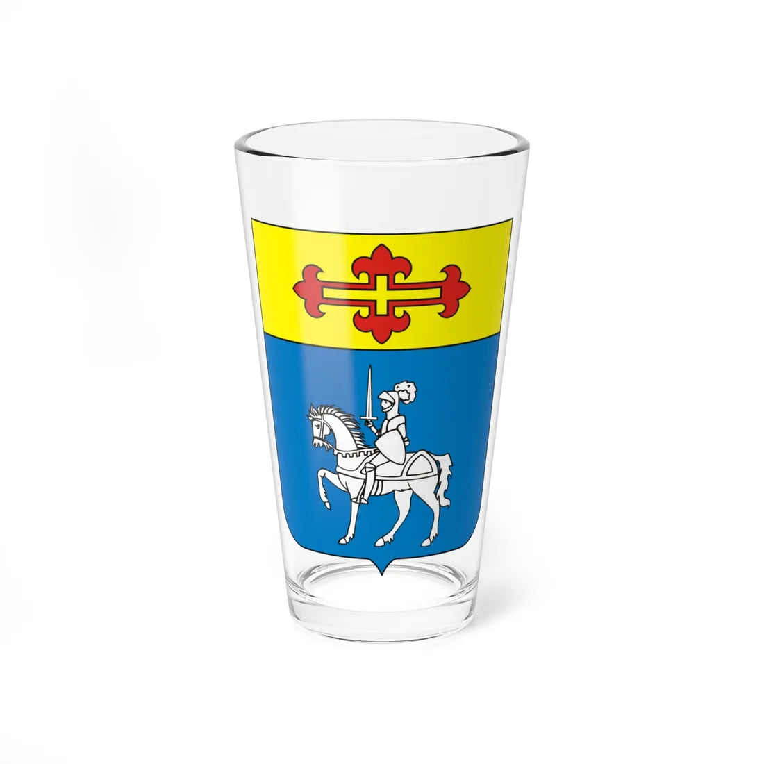 COA Baron of Cambaí (Brazil) (Coat of Arms) Pint Glass 16oz 16oz - Go Mug Yourself