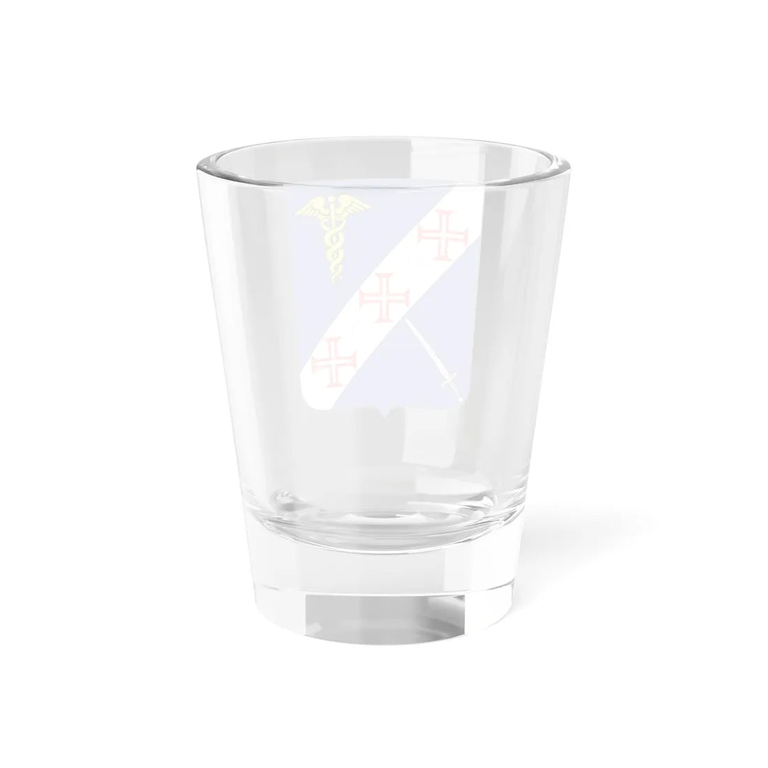 COA Baron of Água Branca (Brazil) (Coat of Arms) Shot Glass 1.5oz - Go Mug Yourself