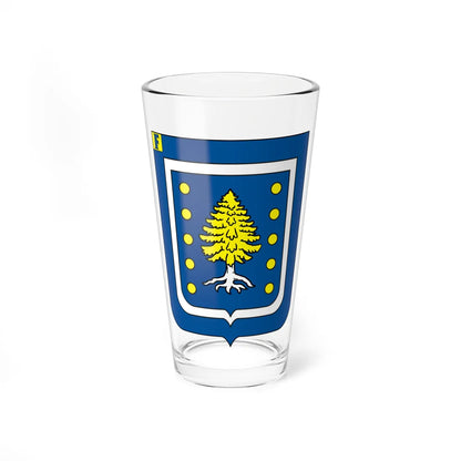 COA Baron of Ipiabas (Brazil) (Coat of Arms) Pint Glass 16oz 16oz - Go Mug Yourself