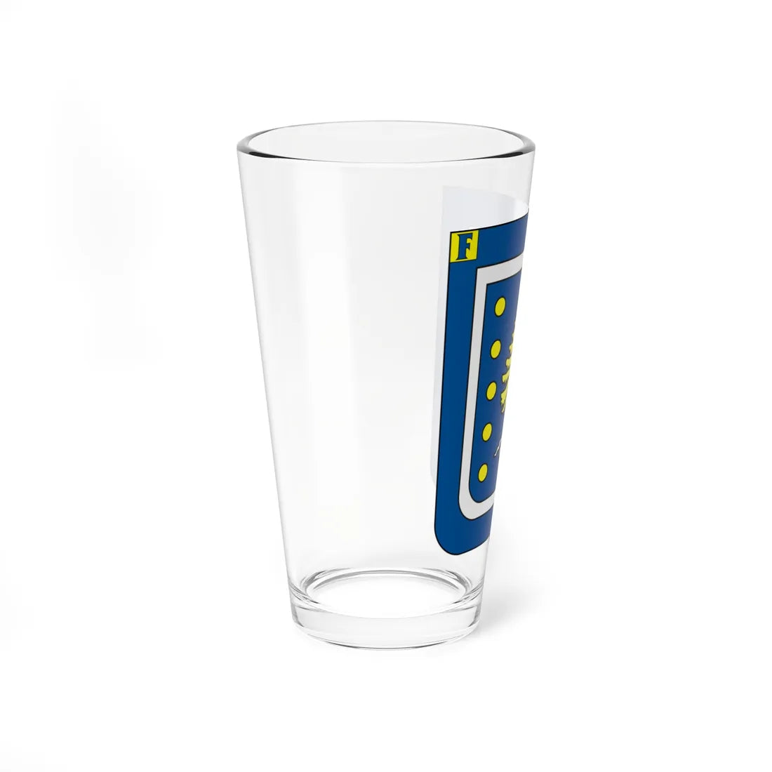 COA Baron of Ipiabas (Brazil) (Coat of Arms) Pint Glass 16oz - Go Mug Yourself