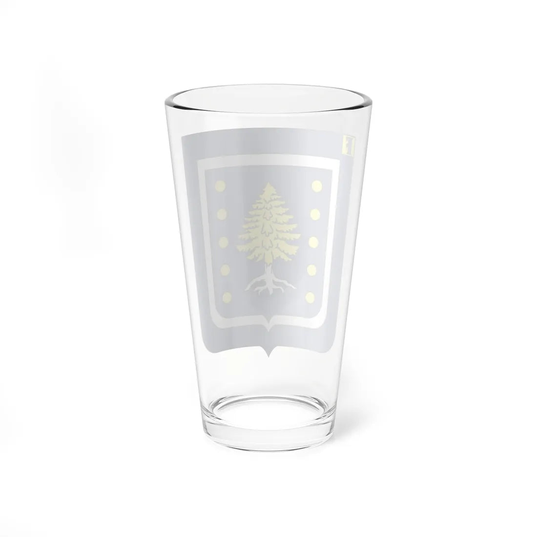COA Baron of Ipiabas (Brazil) (Coat of Arms) Pint Glass 16oz - Go Mug Yourself