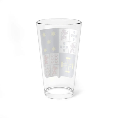 COA Baron of Limeira (Brazil) (Coat of Arms) Pint Glass 16oz - Go Mug Yourself