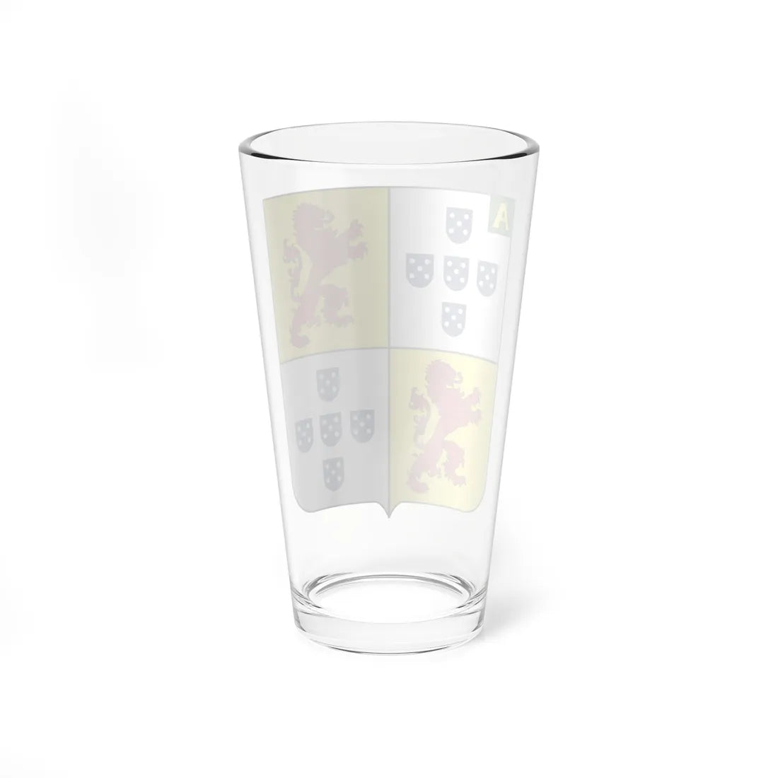 COA Baron of Morenos (Brazil) (Coat of Arms) Pint Glass 16oz - Go Mug Yourself