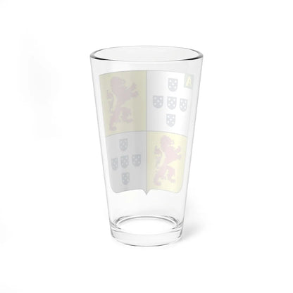 COA Baron of Morenos (Brazil) (Coat of Arms) Pint Glass 16oz - Go Mug Yourself