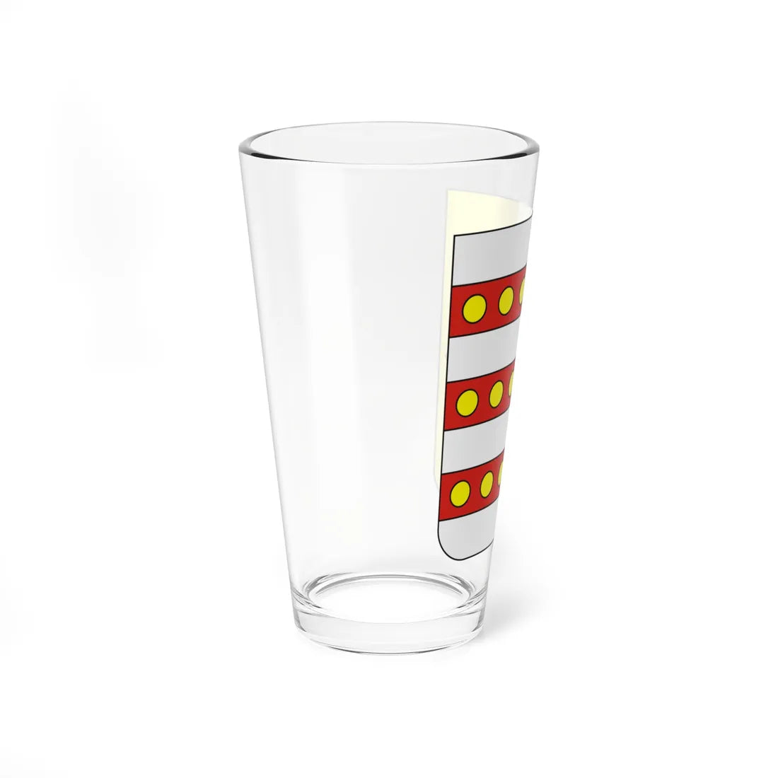 COA Baron of Ribeirão (Brazil) (Coat of Arms) Pint Glass 16oz - Go Mug Yourself