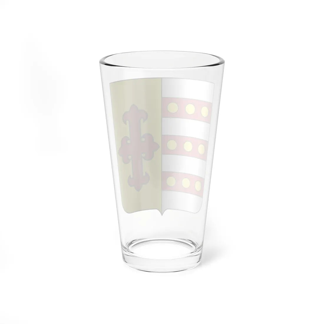 COA Baron of Ribeirão (Brazil) (Coat of Arms) Pint Glass 16oz - Go Mug Yourself