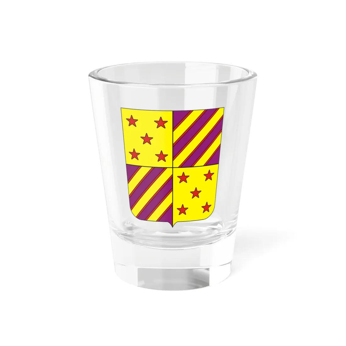 COA Baron of Santa Fé (Brazil) (Coat of Arms) Shot Glass 1.5oz 1.5oz - Go Mug Yourself