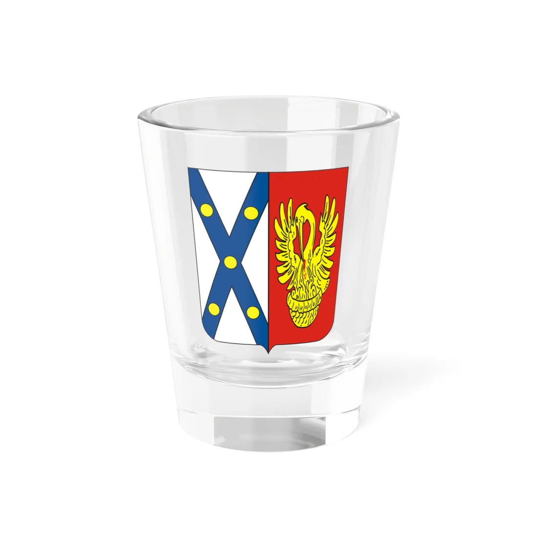COA Baron of São Joaquim (Brazil) (Coat of Arms) Shot Glass 1.5oz 1.5oz - Go Mug Yourself