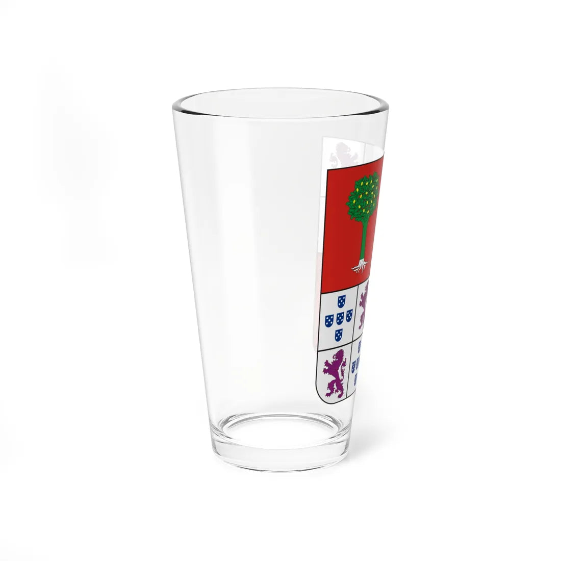 COA Baron of São João do Príncipe (Brazil) (Coat of Arms) Pint Glass 16oz - Go Mug Yourself