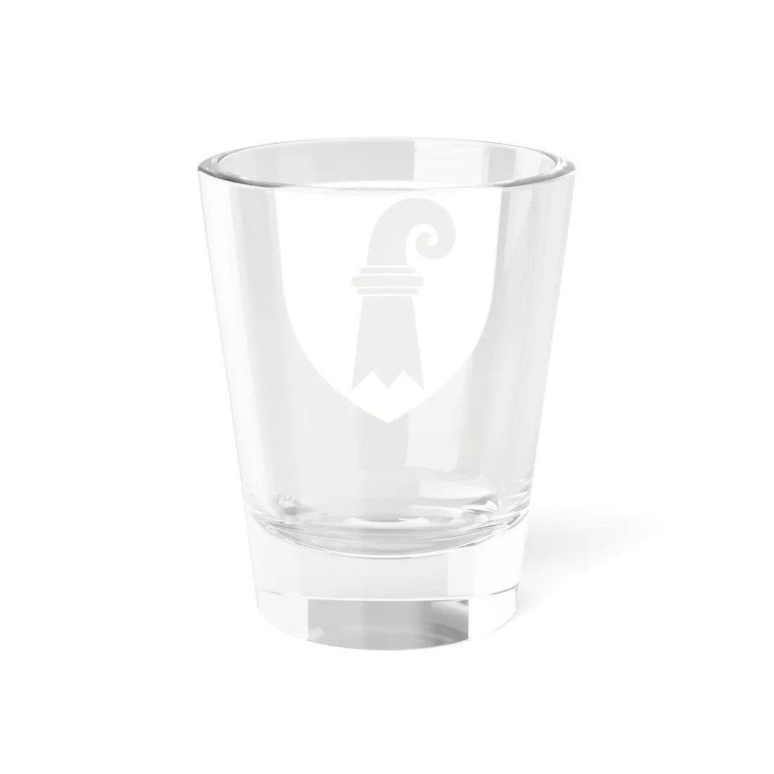 CoA Basel Canton (Switzerland) (Coat of Arms) Shot Glass 1.5oz - Go Mug Yourself