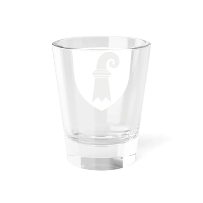 CoA Basel Canton (Switzerland) (Coat of Arms) Shot Glass 1.5oz - Go Mug Yourself