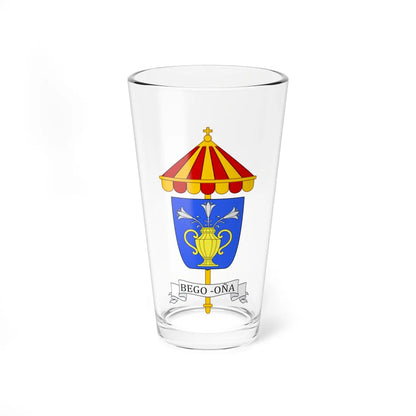 COA Basilica Begoña (Spain) (Coat of Arms) Pint Glass 16oz 16oz - Go Mug Yourself
